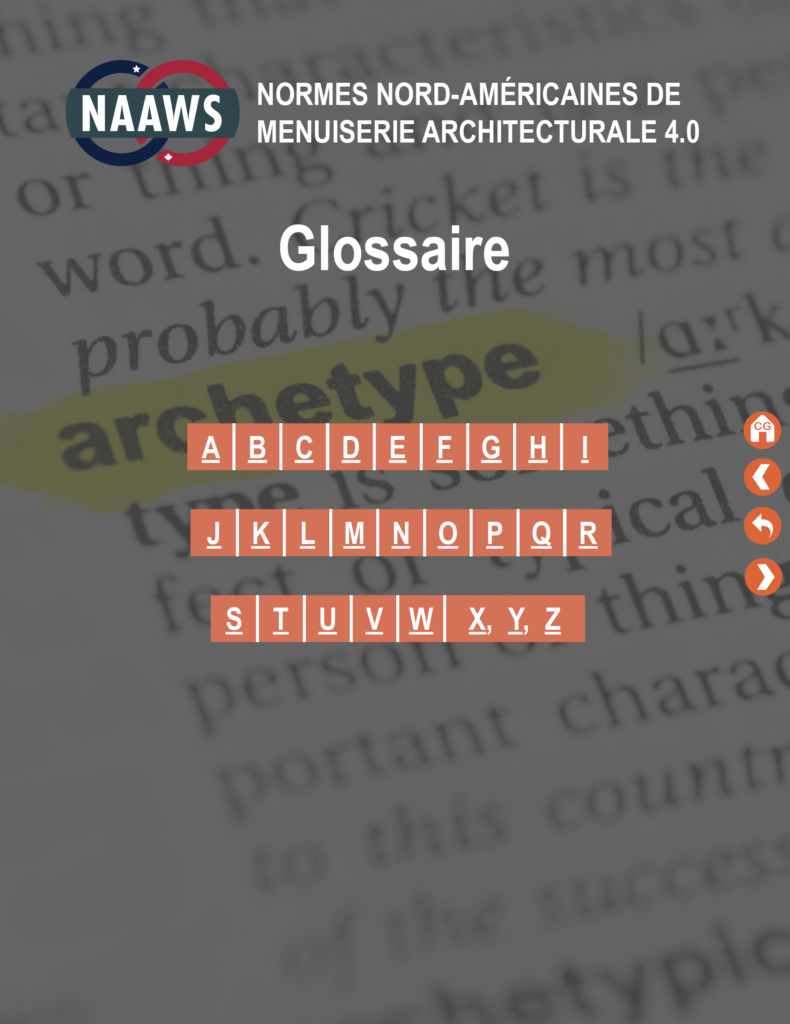 NNAMA 4.0 Glossaire